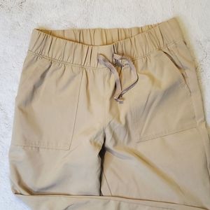 Old Navy Active NWOT tan pants size 6-7 S